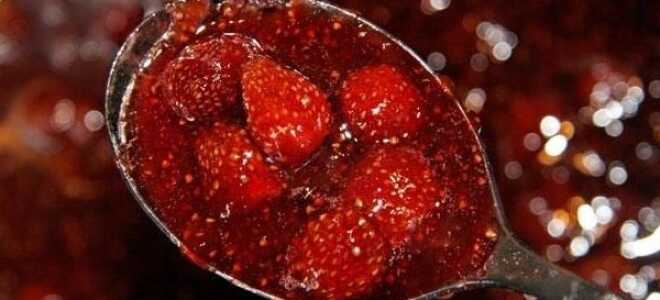 Варенье из лесной земляники — рецепт приготовления