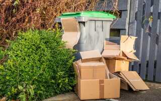 Вторая жизнь картонных коробок: грядка из картона без вскапывания