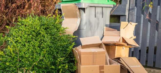 Вторая жизнь картонных коробок: грядка из картона без вскапывания