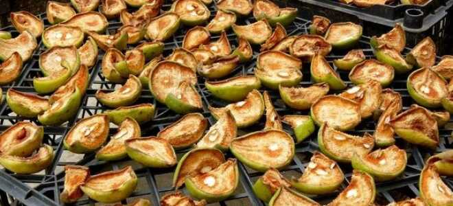 Сушка груш в домашних условиях