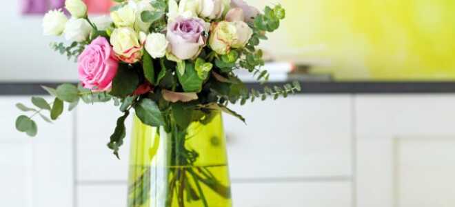 Как сохранить букет из роз?