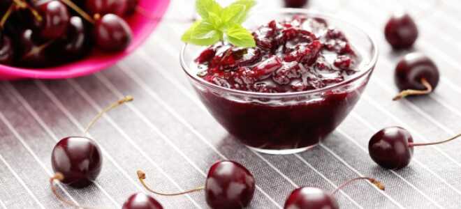 Варенье из вишни без косточек — рецепты приготовления