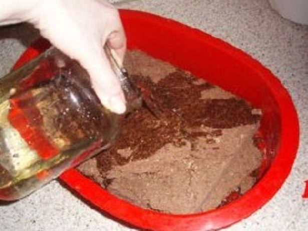 Субстрат в ёмкости