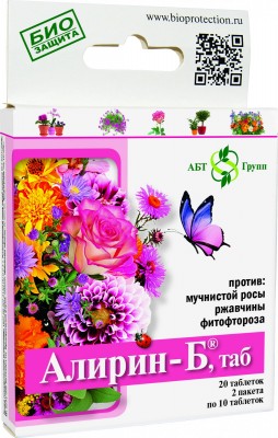 Биологический фунгицид «Алирин-Б» для цветов Биологический фунгицид «Алирин-Б» для цветов