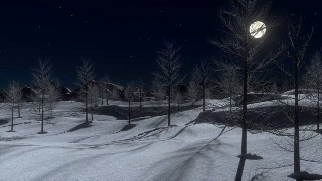 Яркость и четкость луны зависят от влажности и температуры воздуха. Чем они ниже, тем ярче и четче выглядит луна