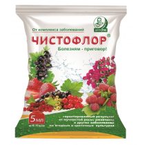 Препаратом «Чистофлор» можно опрыскать ягодные культуры: землянику, смородину, малину, крыжовник на любом этапе вегетации Препаратом «Чистофлор» можно опрыскать ягодные культуры: землянику, смородину, малину, крыжовник на любом этапе вегетации